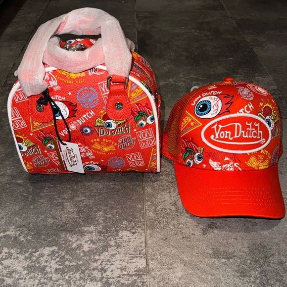 Von Dutch Orange Jax Set